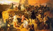 Francesco Hayez Crusaders Thirsting near Jerusalem oil painting reproduction